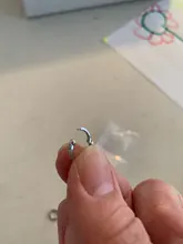 Pendientes de plata de ley 2020 para mujer, aretes de cristal ostentoso, pendiente de aro de cartílago, hebilla para Piercing para el hueso del oído, 925