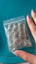 100 Uds 14mm trenza de pelo anillos accesorios de Clips para las mujeres y las niñas cuentas de rastas conjunto Color oro y plata