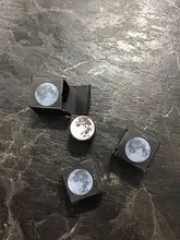 Sellos de goma madera, conjunto de sellos de madera, serie Luna, decoración Diy, papelería, sello