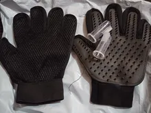 Guante de lana con cepillo para mascotas, guante para gato y gato, accesorios para perros pequeños