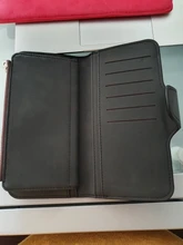 Billeteras de piel sintética de gran capacidad para mujer, carteras con broche largo, Tarjetero con bolsillo para monedas, bolso de mano, cartera para teléfono