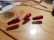 Tubo de aleación de aluminio para neumático de bicicleta de montaña, tapas de válvula de aire, FV, francés, 6 colores, 4 Uds.