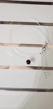 Collar de hilo de pescar transparente para mujer, gargantilla de diamantes de imitación, colgante de cadena Invisible, joyería femenina