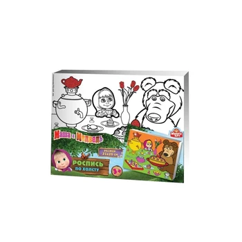 Set for creativity canvas for painting 20x25 "Masha and the bear" with glitter and rhinestones multiart 26728-mm
Set for creativity canvas for painting 20x25 "Masha and the bear" with glitter and rhinestones multiart 26728-mm