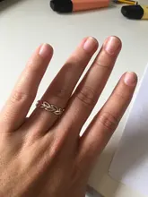 Anillos de hojas de plata de ley 925 estilo bohemio para mujer, bisutería femenina, ajustable, venta al por mayor