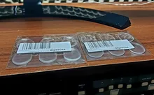 6 unids/set nueva transparente tambor mudo de amortiguador de tambor almohadillas de Gel trampa Tom tambor silenciador mudo instrumento de percusión Accesorios