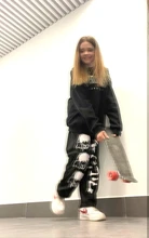 Pantalones de pierna ancha para hombre y mujer, pantalón informal con cintura elástica, estilo Harajuku, Anime, patrón japonés, Hip Hop