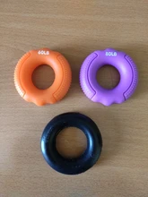 Anillo de agarre de mano portátil de Gel de sílice, expansor de carpiano, entrenador de dedos, anillo de tensión para rehabilitación de fuerza