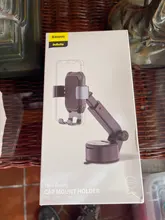 Baseus la gravedad titular del teléfono del coche ajustable Auto apoyo de aspiración con Base para 4,7-6,5 pulgadas teléfono móvil montaje de teléfono de coche soporte