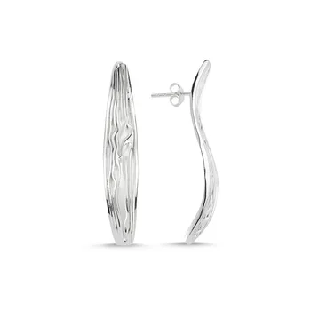 Teleplus Sterling Wrinkled Earrings 925 Sterling Silver
Teleplus Sterling Wrinkled Earrings 925 Sterling Silver