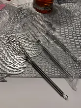 1 Uds de acero inoxidable Color peluquería tinte mezclador de Barber crema batidora mexclador agitador herramientas de diseño para cuidado del cabello DIY