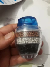 Purificador de filtro de limpieza de agua para cocina, 1 unidad, grifo de carbono para el hogar, Mini llave, Cartucho de filtración, 21-23mm, filtro de agua de carbono