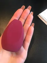 Esponja de maquillaje profesional, almohadillas cosméticas para base correctora, crema suave, esponja de agua, útiles de maquillaje de belleza TSLM2, 1 ud.