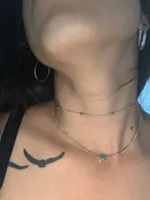 2 unids/set moda amor corazón colgante collar para mujer nuevo estilo encantador capas cadena gargantilla collares regalos chica