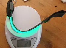 Brazalete LED ajustable, pulsera reflectante con tiras intermitentes, pulsera luminosa de tobillo, luz de seguridad para correr por la noche andar en bicicleta