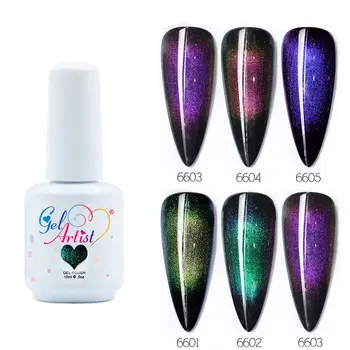 Gelartist 12pcs set NEW Arrival 9D Magic change Cat Eye series Holographic effect Art need magnet Magical UV soak off led lamp
Gelartist 12pcs set NEW Arrival 9D Magic change Cat Eye series Holographic effect Art need magnet Magical UV soak off led lamp