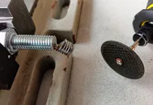 CMCP-disco de corte abrasivo de 32mm, con mandriles para accesorios Dremel, herramienta rotativa de corte de Metal, hoja de sierra, 54 Uds.