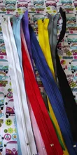 Cremalleras de bobina de nailon para manualidades de costura, 10 Uds., 3-24 pulgadas (7,5 cm-60cm), a granel, 20 colores