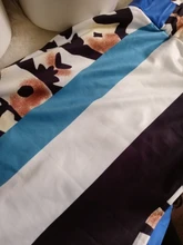 CM YAYA las mujeres de talla grande L-4XL estampado a rayas + jogger ribete traje de dos piezas conjunto de ropa deportiva de manga corta juego de conjunto