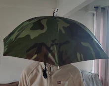 Sombrilla portátil para la lluvia, sombrero verde militar plegable para Pesca al aire libre, sombrilla impermeable para acampar, sombreros de Pesca, sombreros para la cabeza de playa