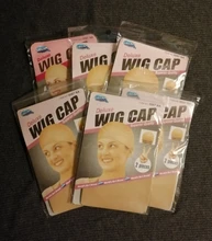 Peluca elástica Universal para hombre y mujer, gorro con forro, accesorio de peluca, 2/12 Uds.