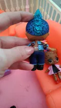 L O L ¡Sorpresa! Juego de muñeca brillante con ropa y zapatos para niño, juguete Punk, edición limitada