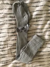 Pantimedias para niños de 6 meses a 12 años, medias con lazo para bebé, medias de algodón peinado de grosor medio para niña