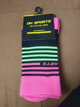 Calcetines deportivos de DH-07 para hombre y mujer, medias para deportes al aire libre, para bicicleta de montaña, profesionales, de calidad, calcetines de Ciclismo de carreras, transpirables
