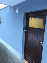 Caja de contraseña de tarjeta de llave curvada de pared de 4 dígitos, caja de Llave Maestra, bloqueo de contraseña, caja de llave de cifrado decorada