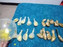 20 piezas de globos con confeti dorado para Decoración de cumpleaños, globos cromados metálicos para fiesta de niños, boda, aniversario