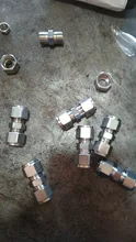 Pipe-304 Fitting-Connector Stainless-Steel Double-Ferrule-Tube 10 OD 3-4 6 12mm 8 3/8-1/4-