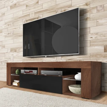 SELSEY BIANKO – Modern TV Lowdoard /TV Cabinet (140cm, Walnut/Gloss Black Front Panel without LED)
SELSEY BIANKO – Modern TV Lowdoard /TV Cabinet (140cm, Walnut/Gloss Black Front Panel without LED)