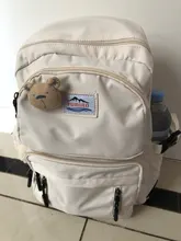 Mochila De estudiante para mujer, famosa marca, negra, informal, para adolescentes, Sac A Dos, bolsa de libros