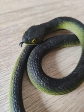 Juguete de goma blanda 80cm serpiente, Safari accesorios para jardín broma regalo novedad y Gag jugando bromas Juguetes