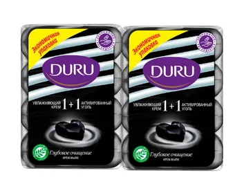 Duru 1 + 1 cream soap мультипак, deep cleansing 2 pack. 360g
Duru 1 + 1 cream soap мультипак, deep cleansing 2 pack. 360g