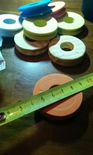 Carretes de línea de espuma de pesca, carretes para líneas de pesca, bobina redonda, gancho de espuma, almacenaje para cables, Kits de herramientas, 10 Uds.