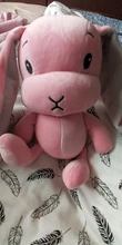 Peluches de conejo bonitos de 50CM y 30CM para niños, animales de peluche, muñeca de juguete para bebé, juguete para dormir, regalos WJ491