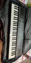 Bolsa portátil para teclado profesional, funda acolchada de Piano eléctrico, tela Oxford, accesorios para teclado electrónico, 61 teclas