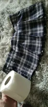 OJBK moda mujer Sexy dama disfraz de colegiala animadora ropa de dormir de noche Super vestido plisado miniatura OneSize Falda corta