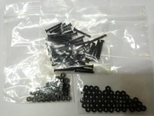 2-50 Uds DIN934 M1 M1.2 M1.4 M1.6 M2 M2.5 M3 M4 M5 M6 M8 M10 M12 de latón de acero inoxidable de acero con negro de aluminio de tuerca hexagonal loco