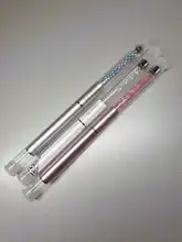 BQAN-pincel para manicura de Gel UV para arte de uñas, asa negra de madera tallada con flores, #4, #6, #8, #10