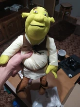 Shrek-Juego de TV de película de peluche animado para niños, juguete de peluche animado de Shrek, regalos de Navidad y cumpleaños