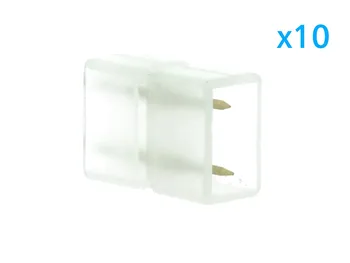 LEDLUX CL2205009 10 PCs connector 2 Pin pitch 9mm to join and stretch coil Led 220V Mono color
LEDLUX CL2205009 10 PCs connector 2 Pin pitch 9mm to join and stretch coil Led 220V Mono color