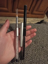 Monja-cepillo de tallado de diamantes de imitación para manicura, delineador de líneas francesas de Gel acrílico UV, herramienta de dibujo