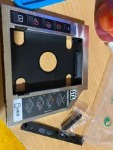 Caddy SSD Case Enclosure-Adapter Hard-Disk Laptop Optical-Bay TISHRIC Sata-3.0 2nd-Hdd