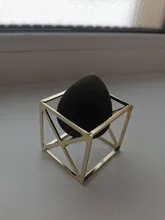 Estante de esponja para maquillaje, soporte de secado de esponja para maquillaje, soporte para esponja de Metal