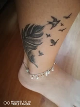 Tobillera plateada Bohemia S054 para mujer, pulsera de tobillo con corazón a la moda, cadena de pierna, joyería para pies de playa