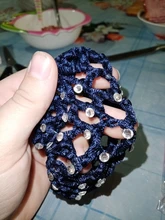 Headwear-Accessories Bun-Cover Hair-Net Skating Fanchon Styling Beautiful Crochet Snood