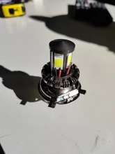 LED Headlight Bulbs Led-Lamps Moto Hi-Lo H6 Ba20d Conversion-Kit 6000K Beam 1200LM