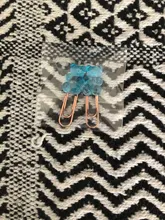 2 uds. De sujetadores de papel de Metal y oro rosa para mujer, estilo de oficina para mujer, papelería escolar, suministros decorativos para fotos, papelería